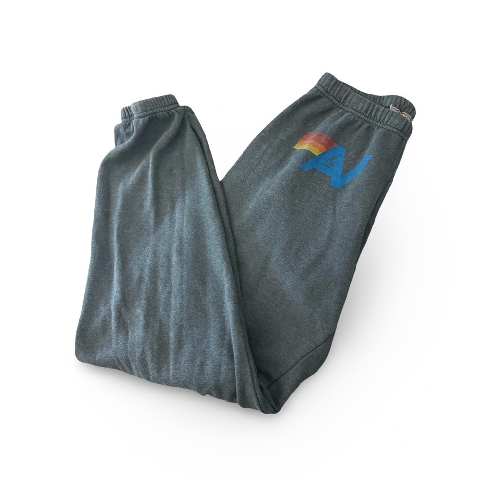 Aviator Nation Navy Logo Sweatpants Medium
